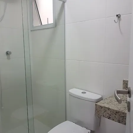 Apartamento Praia Grande Ubatuba Com Churrasqueira Privativa Exterior photo