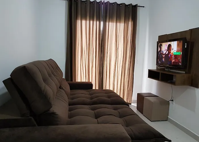 Apartamento Praia Grande Ubatuba Com Churrasqueira Privativa